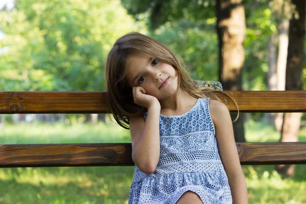 Little Girl Posing — Stock Photo, Image