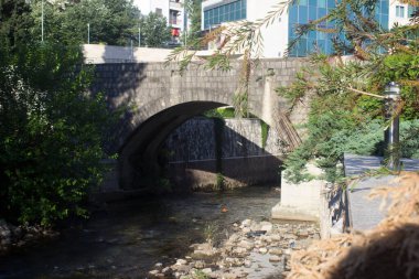 Karadağ 'da Podgorica' da Adzi-pasa köprüsü