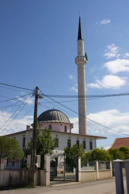 Montengero Podgorica 'daki cami islamı