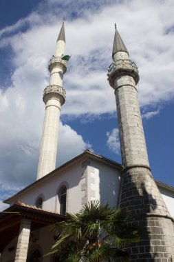 Montengero Podgorica 'daki cami islamı