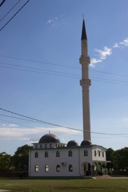 Montengero Podgorica 'daki cami islamı