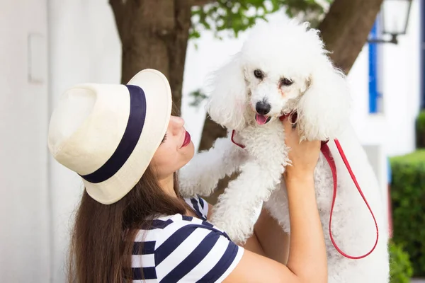 girl dog love cute