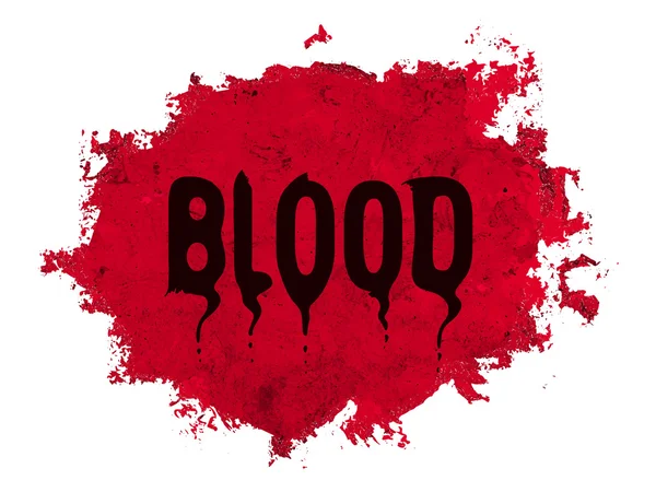 Rode bloedige achtergrond — Stockvector
