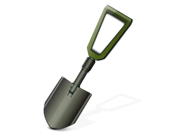 Sapper shovel — Stock Vector