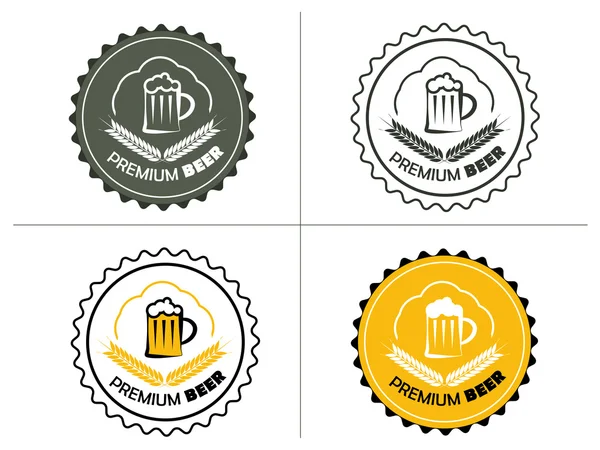 Λογότυπα των beer_1 — Διανυσματικό Αρχείο