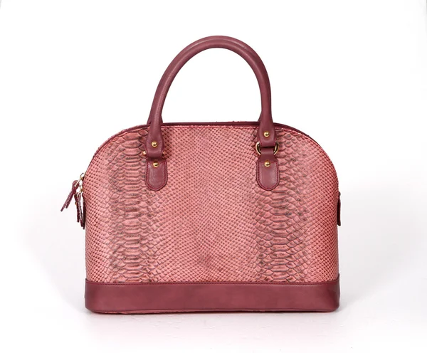 Fashion genuine leather bag — Stock Photo, Image