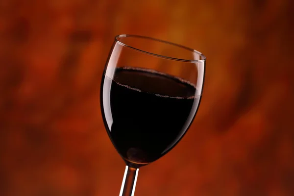 Glas Rotwein — Stockfoto