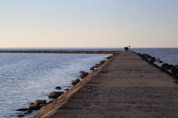 A estrada para o mar — Fotografia de Stock