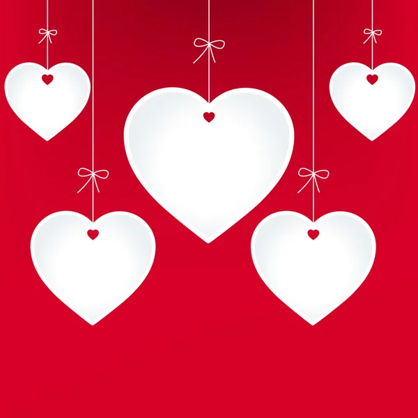 Illustration vectorielle d'un fond de Saint-Valentin — Image vectorielle