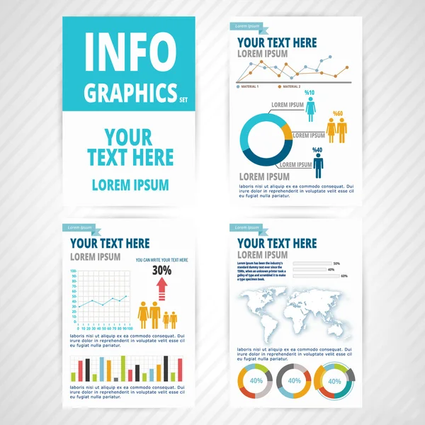 Infografische elementen — Stockvector