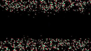 BAE bayrak kartı havada uçuşuyor ve kutlama şeffaf mat güzel fotokopi alanı. ABD Ulusal Bağımsızlık Günü kartı, bayrağın açılıp kapandığını ve ExCELLENT Fotokopi Uzayının güzel şablonu ile kutlandığını belirtiyor..