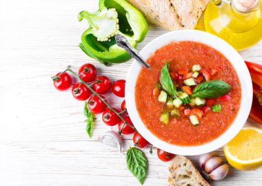 domates gazpacho çorbası
