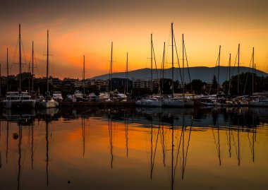 Atina'da bay yatlar
