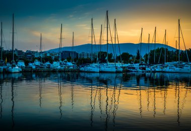Atina'da bay yatlar
