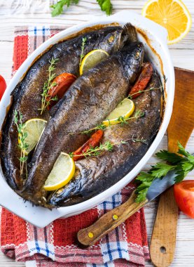 Komposto nehir alabalığı