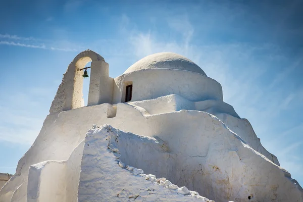 Eglise sur l'île grecque — Photo