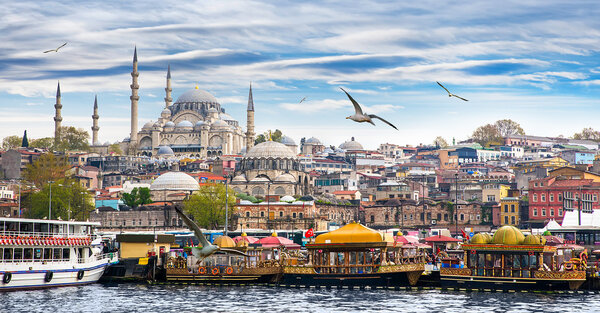 Istanbul the capital of Turkey