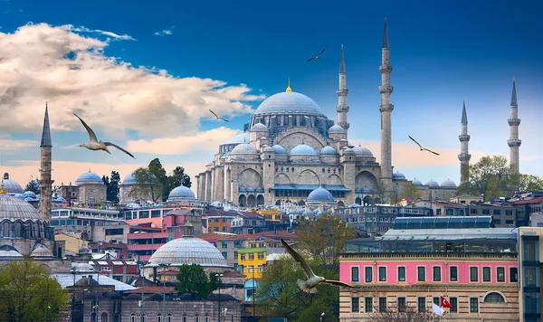 Istanbul the capital of Turkey Royalty Free Stock Images
