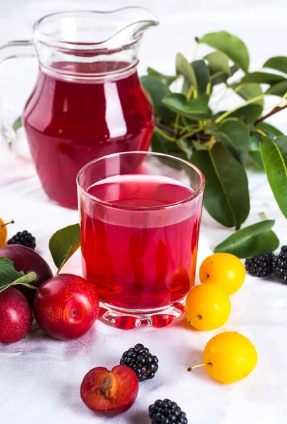 Compota de frutas frescas — Fotografia de Stock