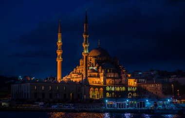 Geceleri Sultanahmet Camii