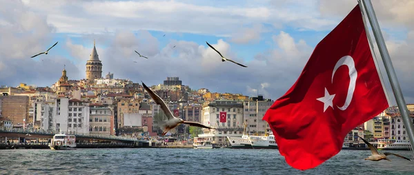 Istanbul Türkiye'nin başkenti — Stok fotoğraf