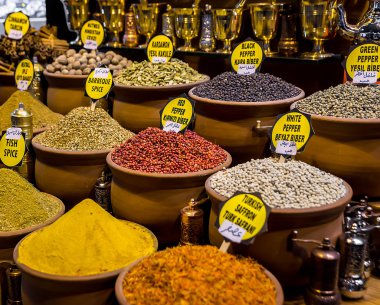 Baharat, çarşı, çaylar