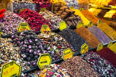Baharat, çarşı, çaylar