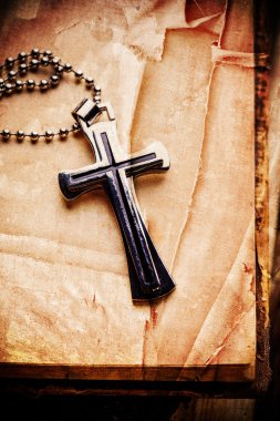 Hıristiyan closeup çapraz
