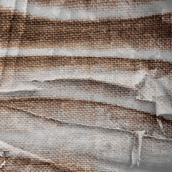 Brown natural linen texture — Stock Photo, Image