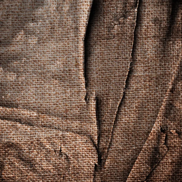 Texture lin naturel marron — Photo