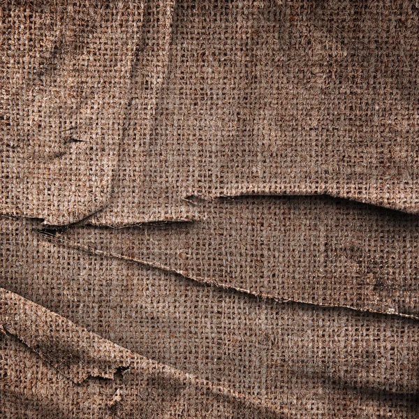 Texture lin naturel marron — Photo