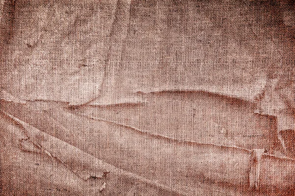 Texture lin naturel marron — Photo