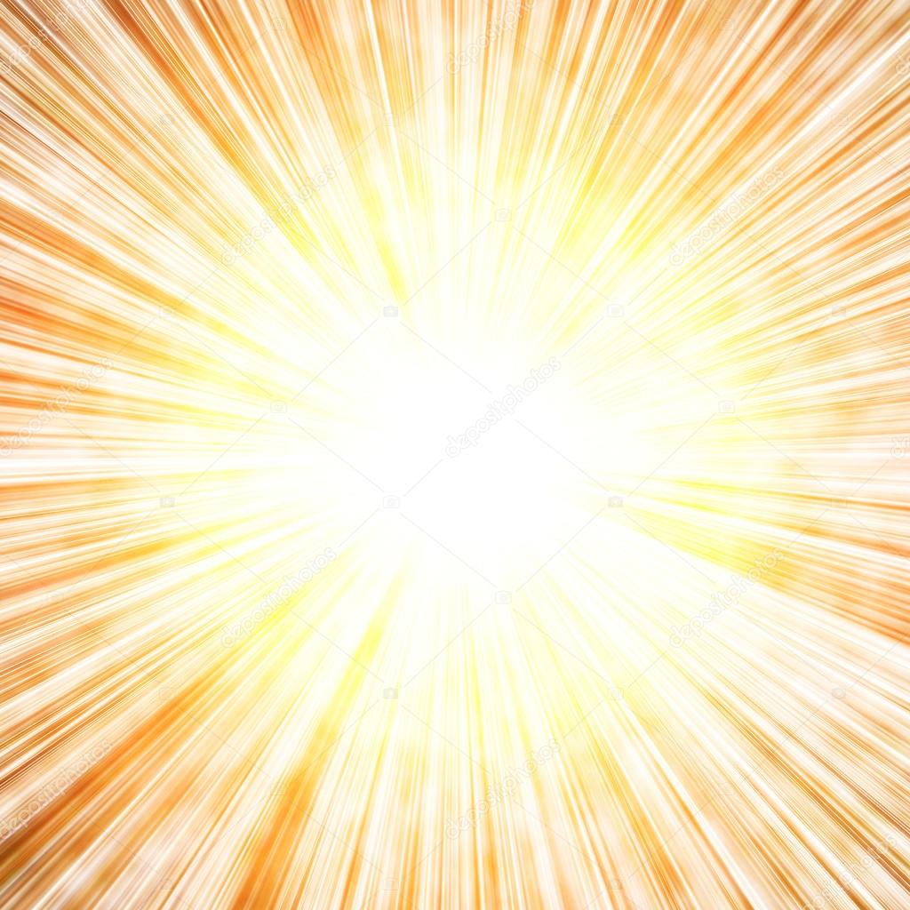 abstract sun burst