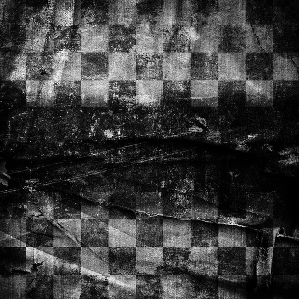 Grungy chessboard background — Stock Photo, Image