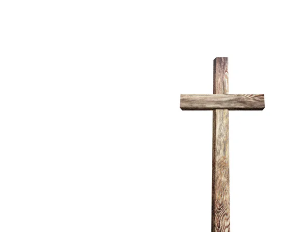 Old wooden cross — Stock Photo, Image