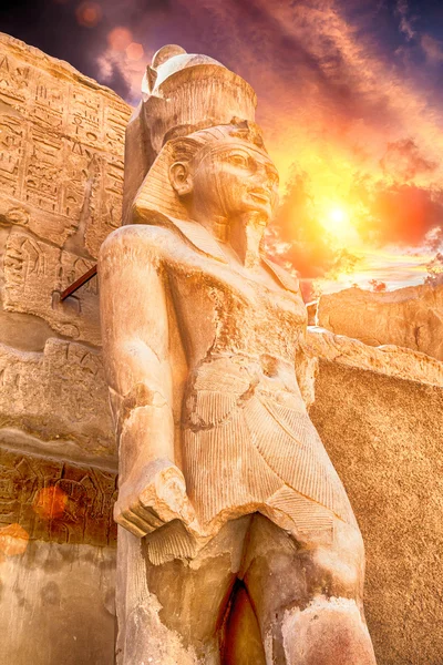 Świątynia Karnak w Luksorze — Zdjęcie stockowe