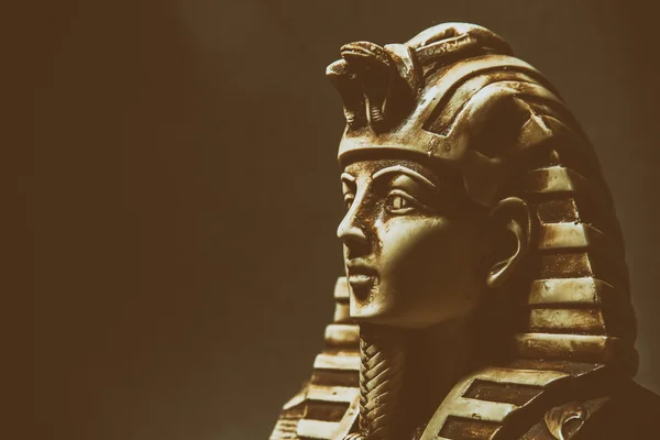 Faraó tutankhamen figurino — Fotografia de Stock