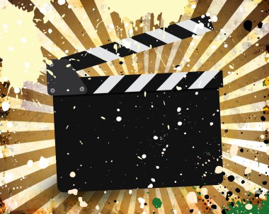 Film Klaket bir grunge üzerinde