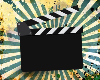 Film Klaket bir grunge üzerinde