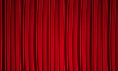 Kırmızı perde arka plan