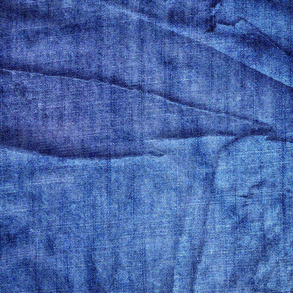 Sfondo blu jeans — Foto Stock