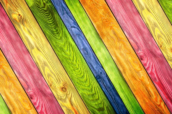 Vintage colorful wood — Stock Photo, Image