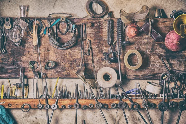 Old vinrtage tools — Stock Photo, Image