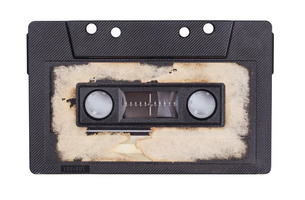 Старая аудиокассета — стоковое фото