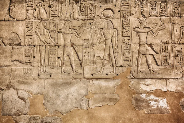 Hieroglyfer av egypt – stockfoto