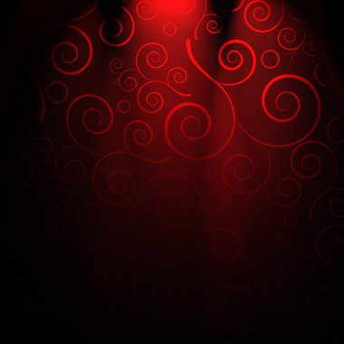 Kırmızı perde arka plan