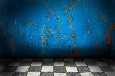 Satranç çimento iç mavi