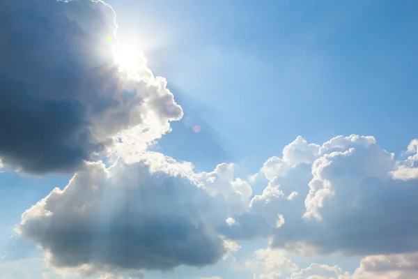 Beautiful blue sky — Stock Photo, Image