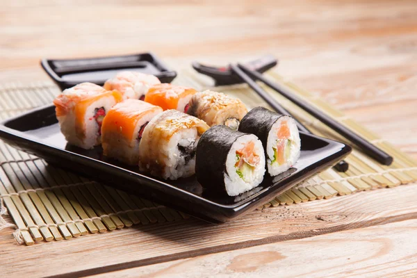 Sushi-Rollen-Set — Stockfoto