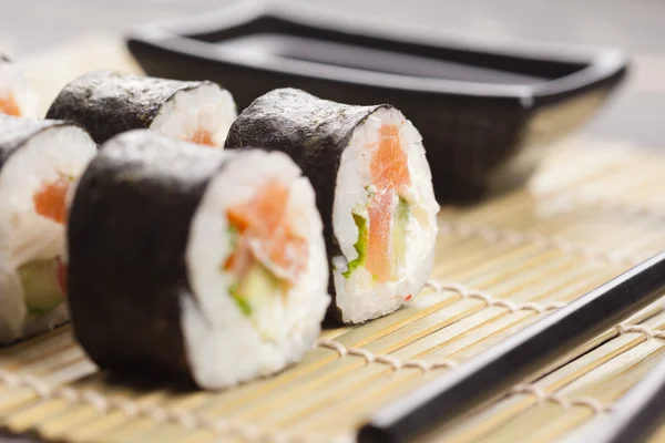 Sushi rolt set — Stockfoto